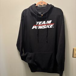Team Penske Xl Tall Hoodie Black
