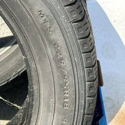 3 18 Inch Good Year Tires In Good Condition