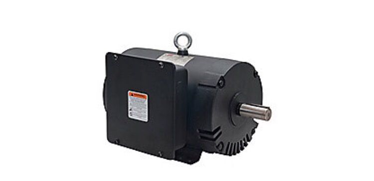 DAYTON 5 HP Air Compressor Motor,Capacitor-Start/Run,1740 Nameplate RPM,230 Voltage,Frame 182/4T Item # 6K757
