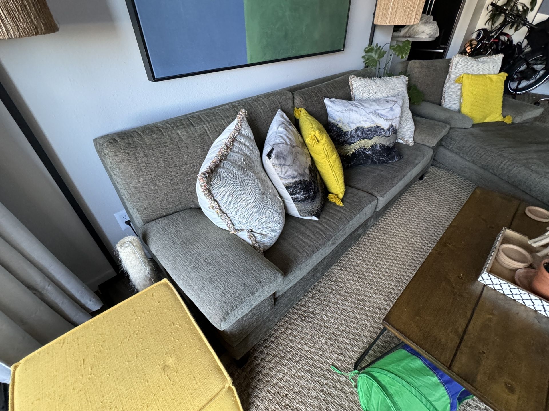 3 Person Ethan Allen Sofa And Chaise
