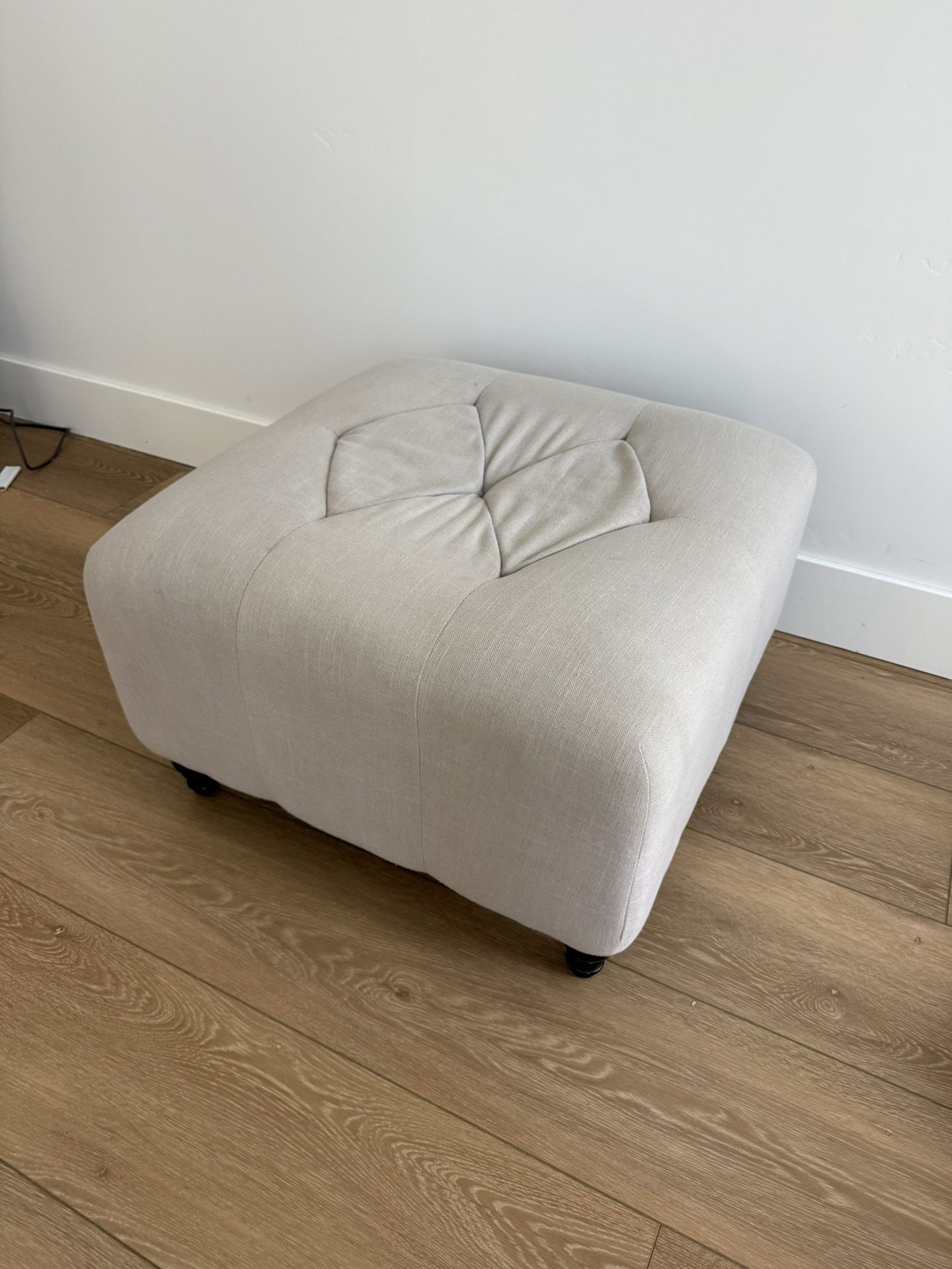 Gray Ottoman