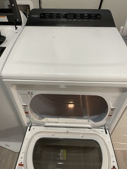 Whirlpool(white) washer and dryer