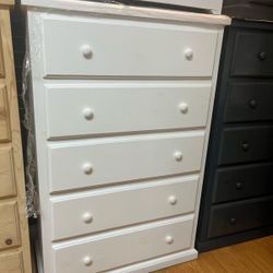 Five Drawers Jumbo Dresser 