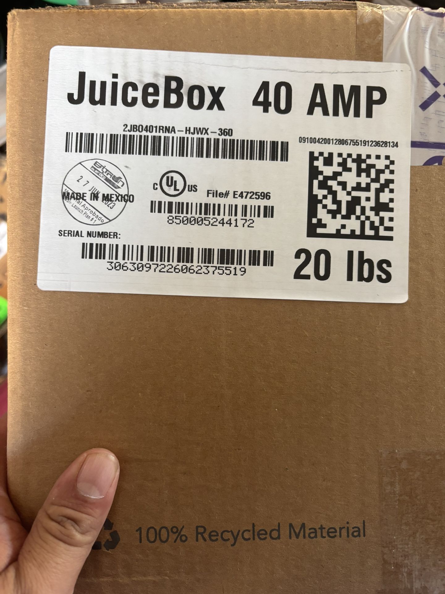 EV Charger Juice Box