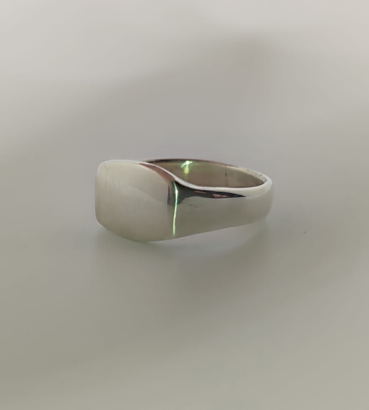 Handmade Silver Signet Ring 