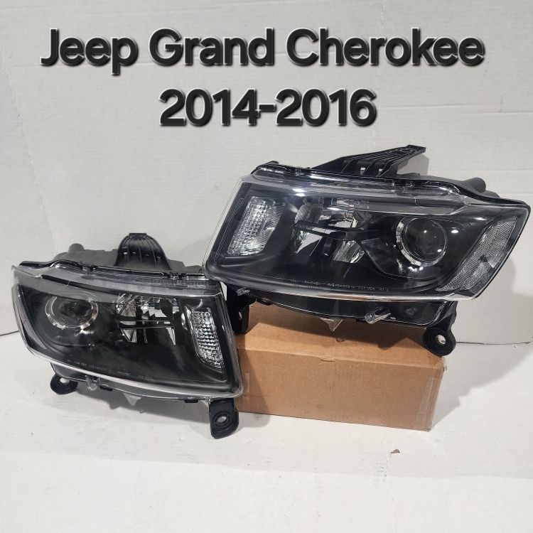 Jeep Grand Cherokee 2014-2016 Headlights 