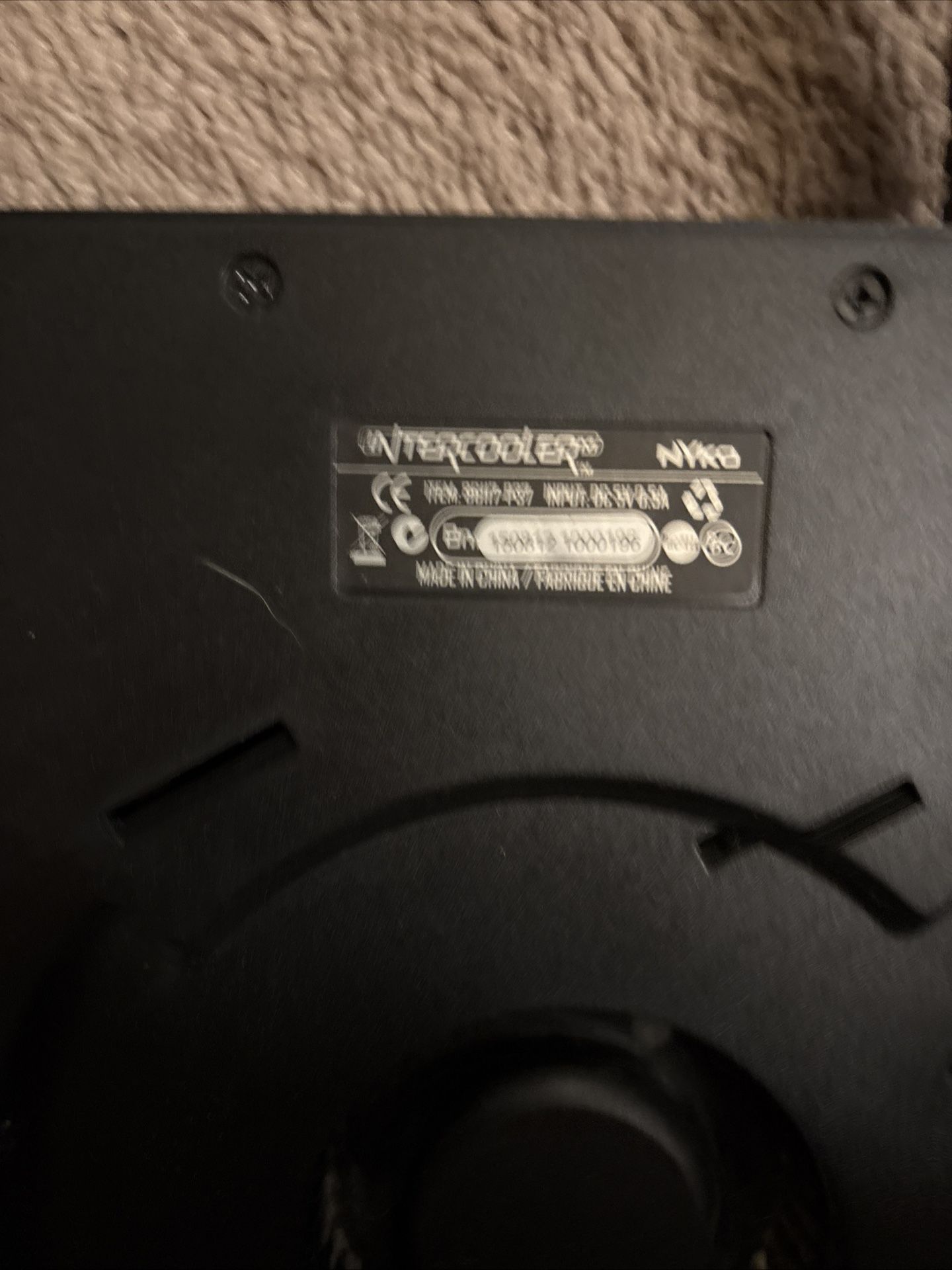 Nyko Intercooler External Cooling Fan for XBox One 86117-P37