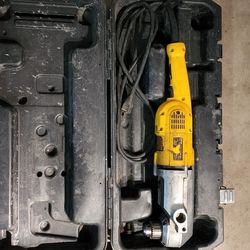 Dewalt DW-124 Right Angle Drill Works Great