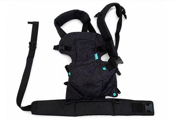 Infantino Flip 4-in-1 Convertible Baby Carrier - Gray/Black Heathered