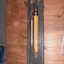 Extremely rare 1931 display authentic pencil lead huge 13.5" With display case 1930