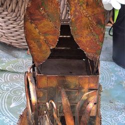 Copper WESTERN Theme Covered WAGON HOME DECOR 