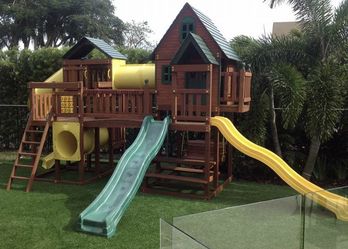 Combo Playground Hand Made By Playgrounds Of Miami Brand New