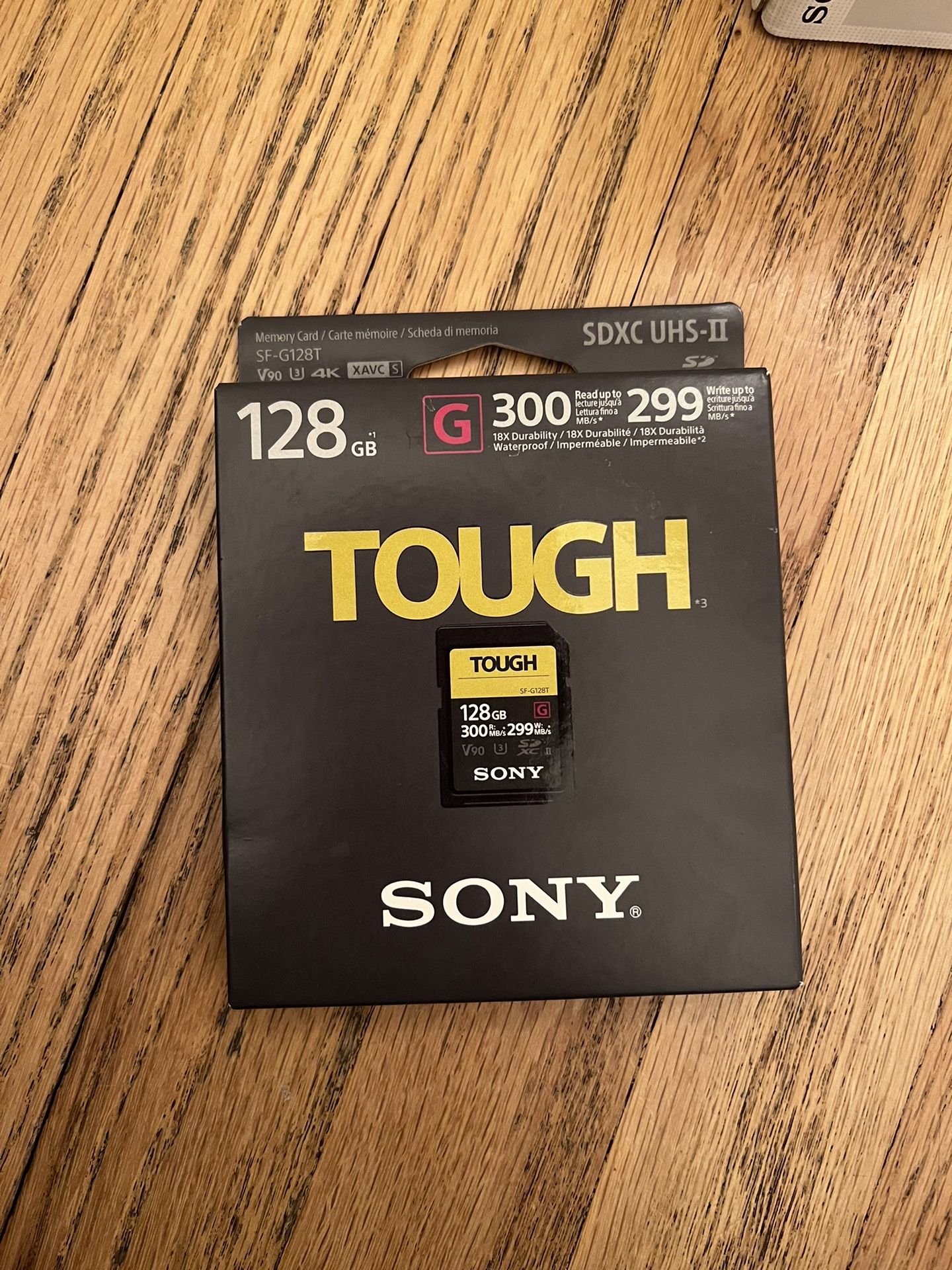 Sony 128GB UHS II Tough G Series SD Card
