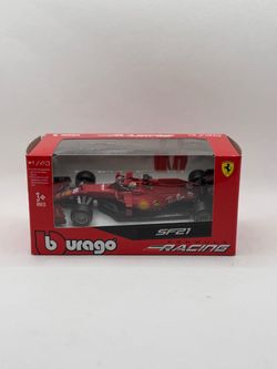 Bburago Ferrari SF21 #16 Leclerc 1:43 Diecast