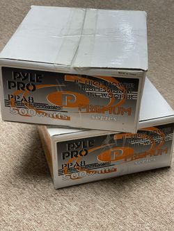 Brand New Pyle 8” PA Speakers