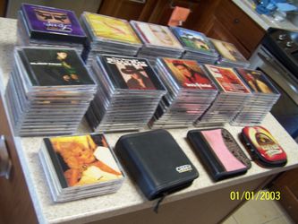 MUSIC OVER 150 MUSICAL CD;S CD'S