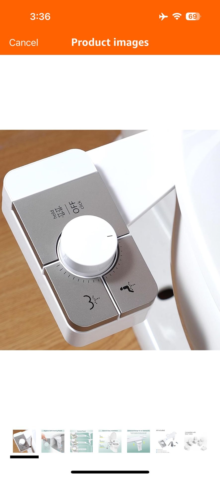 Veken Bidet Attachment For Toilet