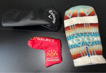 Driver and putter head covers