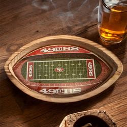 SF 49ers Wood Rolling Tray Custom Made
