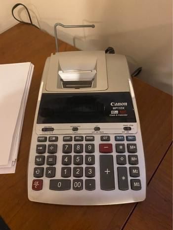 Canon Heavy-duty desktop printer calculator 