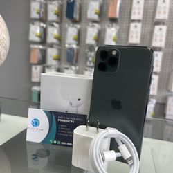On Sale !!! iPhone 11 Pro Unlocked 64Gb Like New With AirPods For Free !!!