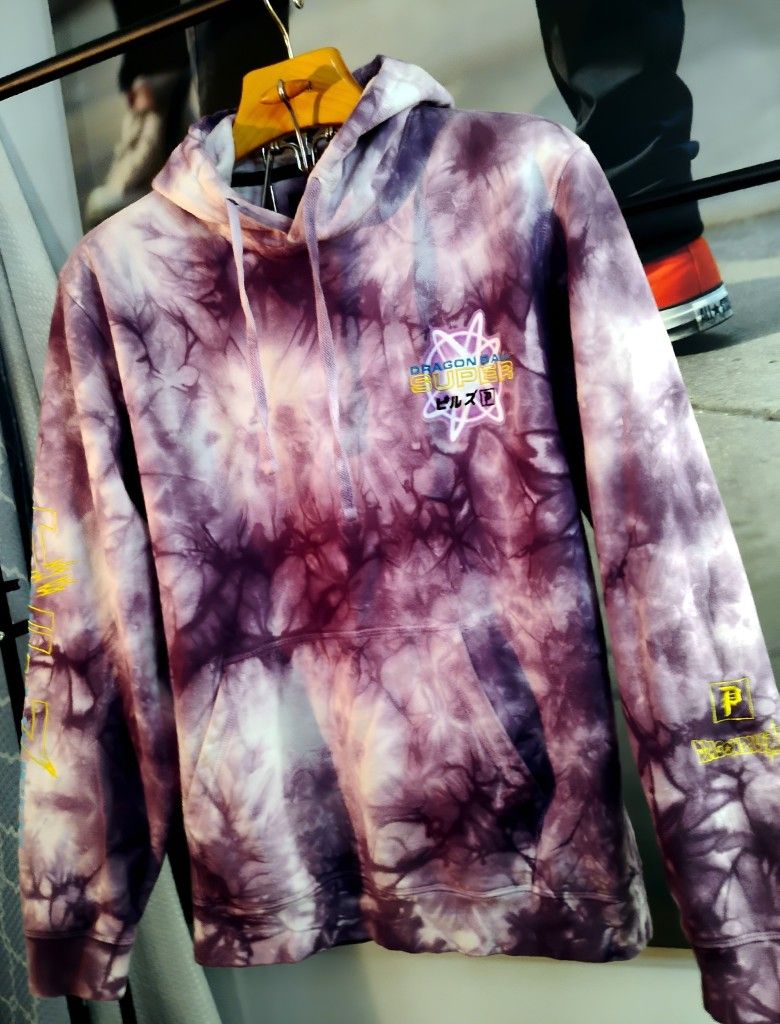 Dragon Ball Super Beerus Tie Dye Hoodie - Primitive Men’s Large