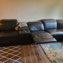 7 Piece Sectional With 4 Recliners 