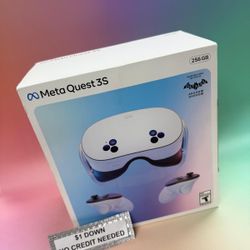Meta Quest 3s Brand New Gaming Console - Only $1 Today Pay The Rest Later! 