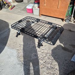 Car Rack With Lusrait Clamps 