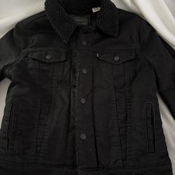 Levi Black Jacket 40$