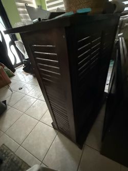 Wooden bar