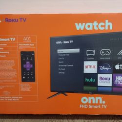 Brand New 40 Inch Roku Smart TV 