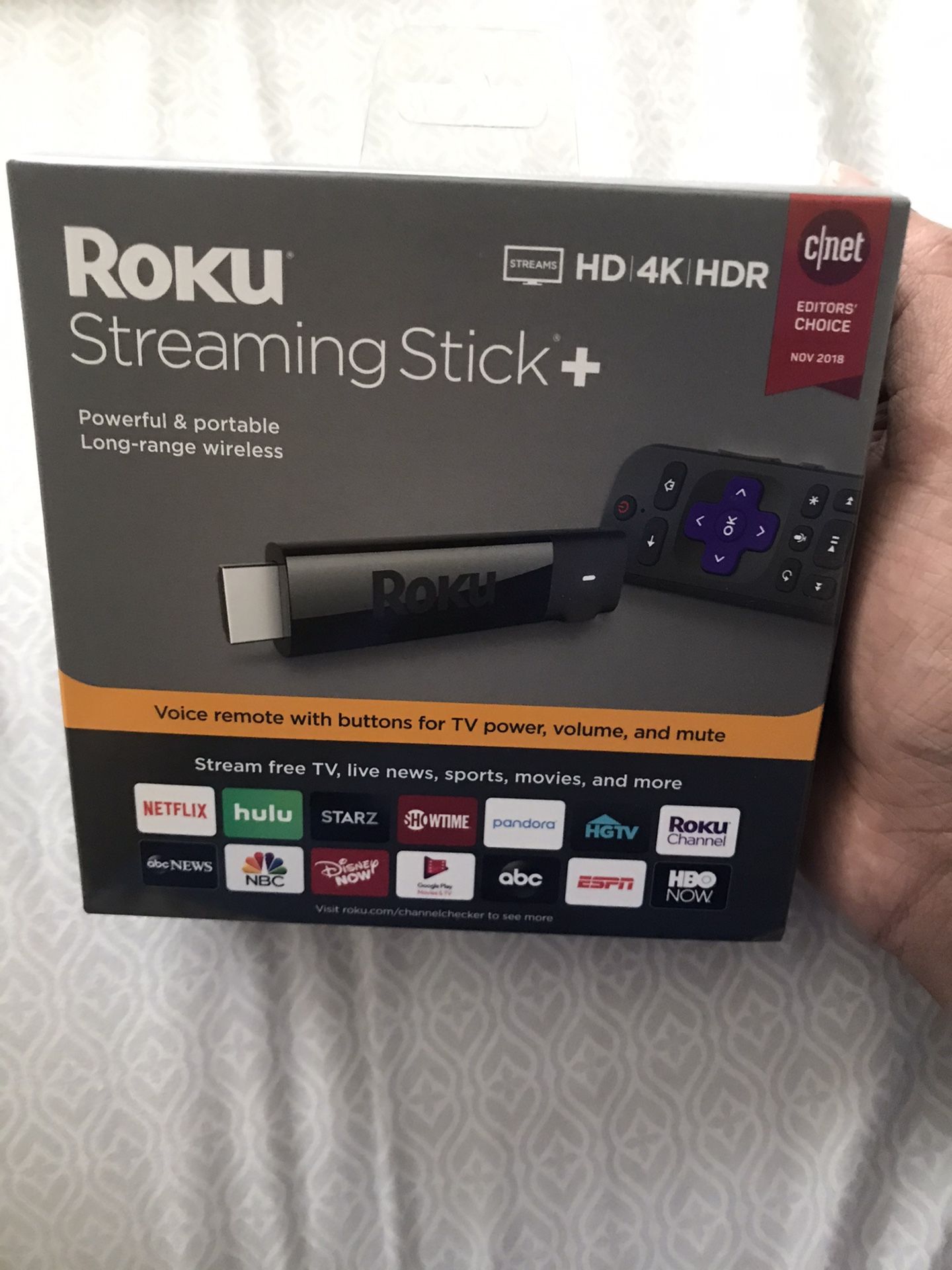 Roku 4K streaming stick+