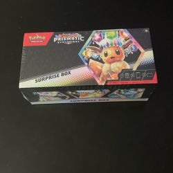 Pokemon Prismatic Evolutions Surprise Box