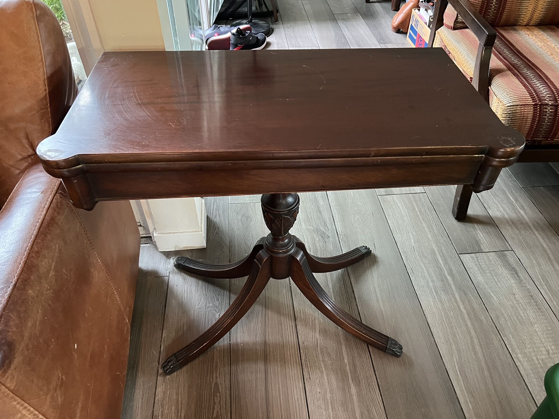 Vintage/Antique Console/card Table