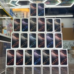 iPhone 16 Pro & iPhone 16 Pro Max (Take It Home In Payments/ llévalo a casa en pagos