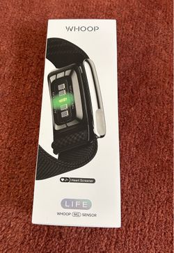 BRAND NEW SEALED Whoop 5.0 Band + 12 month “Life” membership