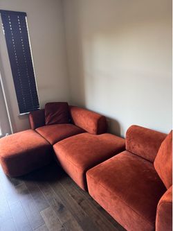 Velvet Sectional Sofa