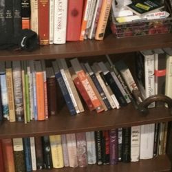 Wooden Bookshelf