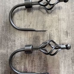Curtain tie backs black $20 set