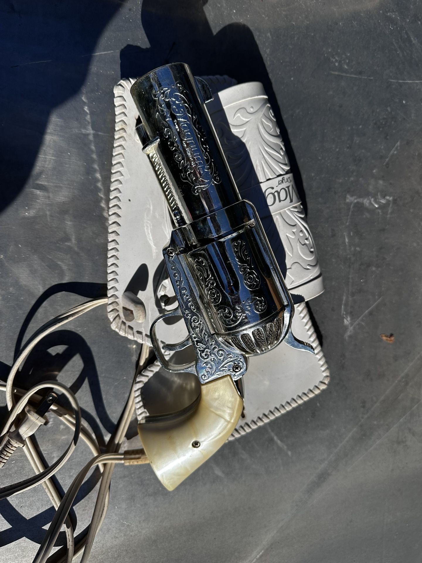 Vintage 357 Magnum Hair Dryer