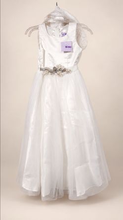 Girls white dress