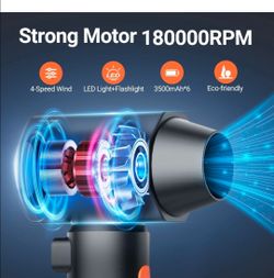 Large turbo blower/light