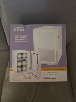 Personal chiller led lighted mini Fridge