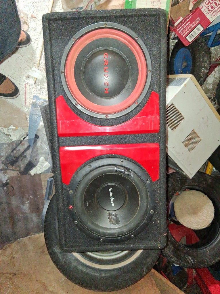 I Have A 10" Crunch And A 10" Rockford R2 For $50