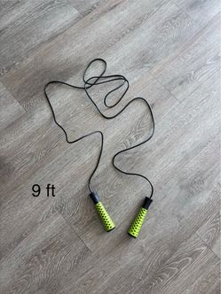 Jump Rope 9 ft Yellow Black Handles
