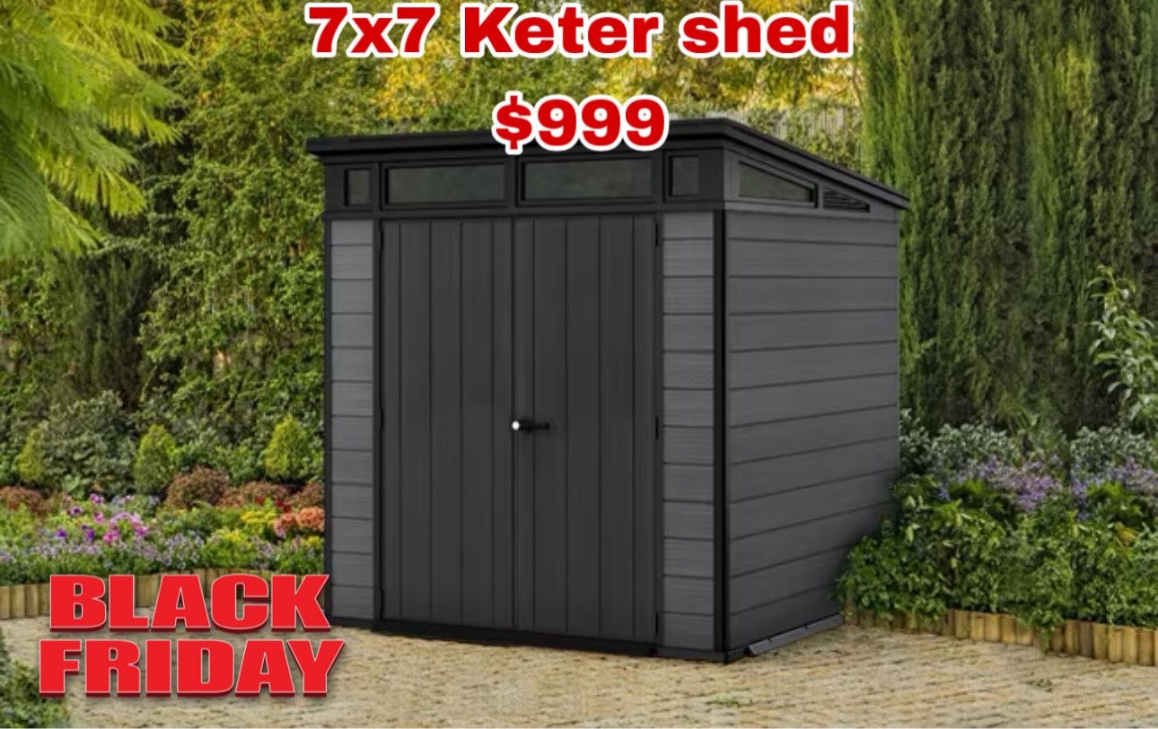 7x7 Keter Shed