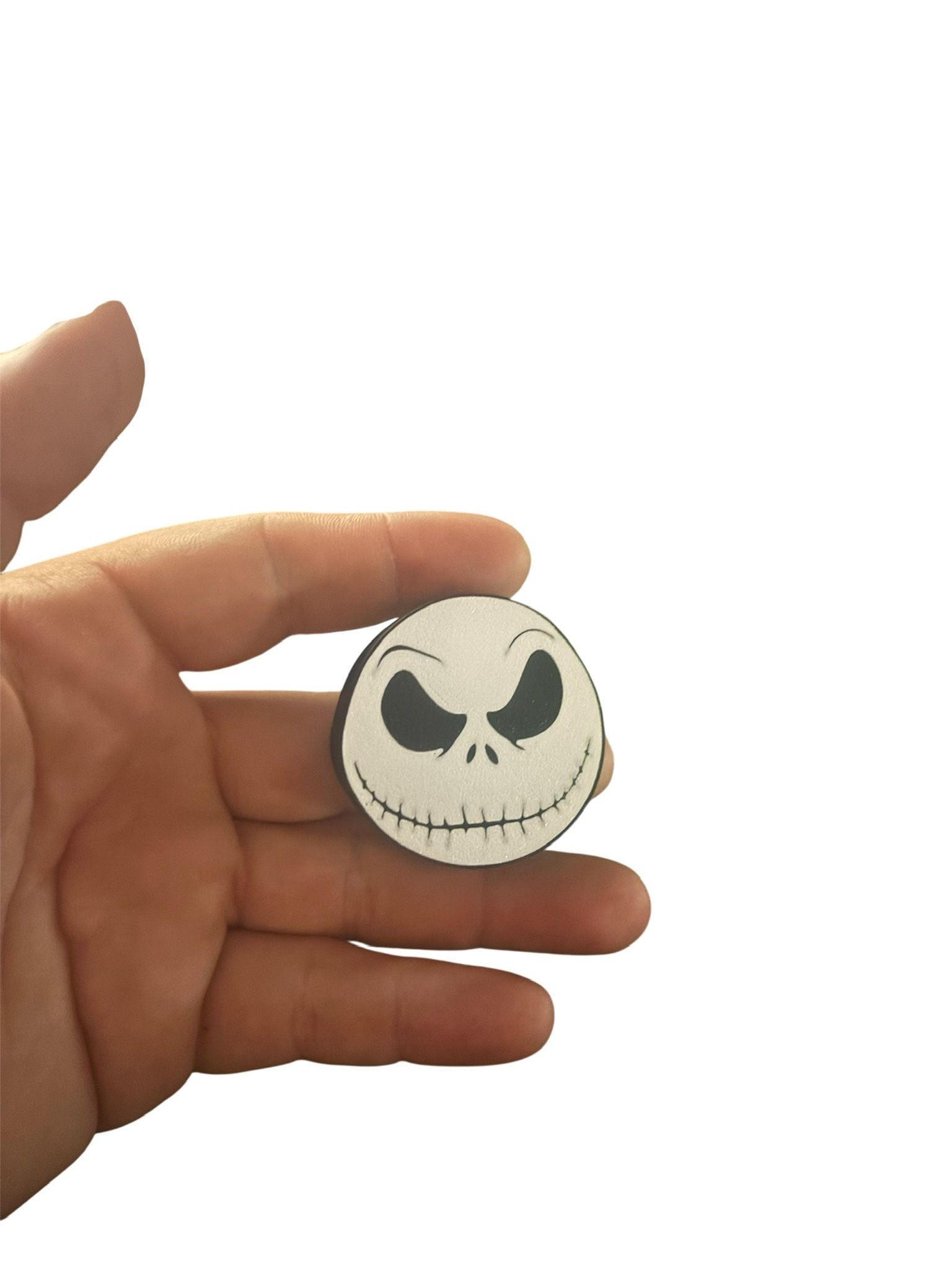 3D Printed Jack Skellington Stanley Straw Topper – Cute Reusable Accessory - Fall/Halloween