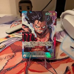 One Piece Card Leader Luffy Op 11 Japanese