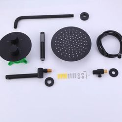 Black Matte Shower System